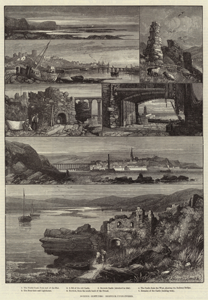 Border Sketches, Berwick-upon-Tweed (engraving)
