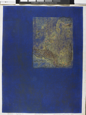 Epitaph G, 1964 (woodblock print)