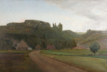 Near the Village of Crecy, France, 1890 (oil on canvas)