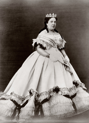 Maria Christina of the Two Sicilies or, in Spanish, María Cristina de Borbón, princesa de las Dos Sicilias, 1806–1878.