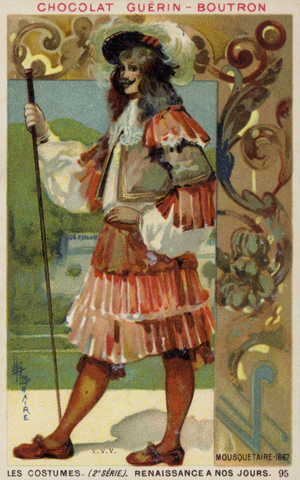 Musketeer, 17th Century (chromolitho)