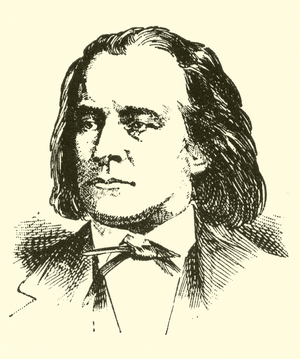 Alexander Nikolayevitch Syeroff (Serow), 1820-1871 (engraving)