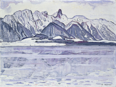 Stockhorn Verschneit, 1913-1914 (oil on canvas)