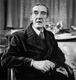 Maurice Utrillo, 1953 (b/w photo)