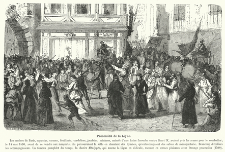 Procession de la Ligue (engraving)