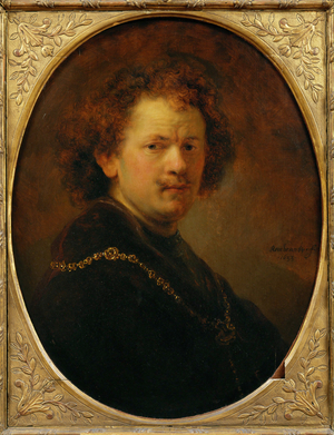 Self-portrait with bare head …