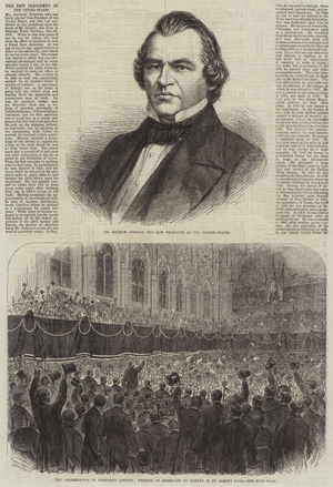 The New President of the United States (engraving)