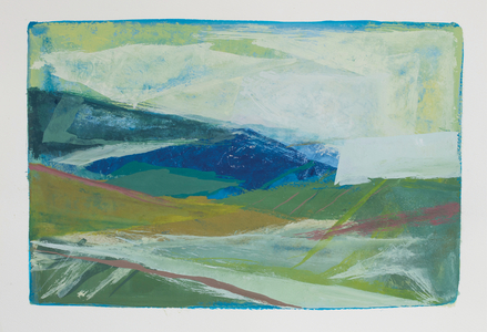Landscape II, 2003, (gouache on watercolour paper)