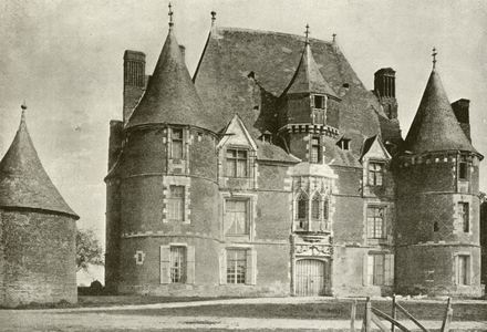 Martainville, Chateau (b/w photo)
