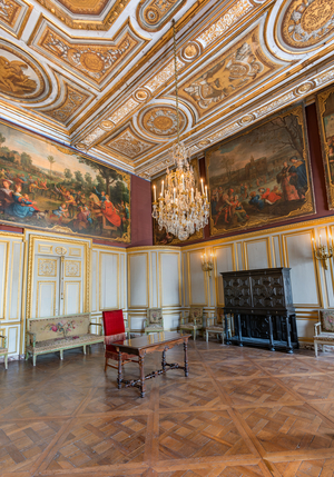 officers' lounge in the Pope's apartment (photo)