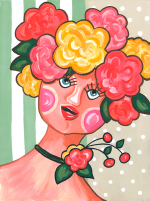 Margot, 2025 (acrylic on paper)