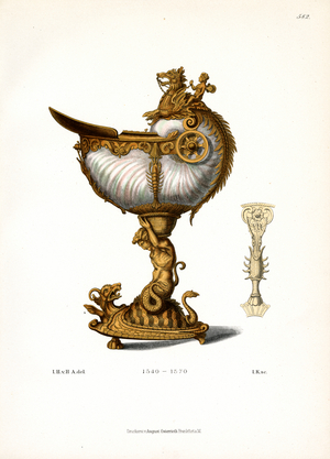 Nautilus Cup, 1540-1570 (chromolitho)