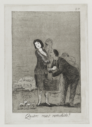 Untitled, from the Set 'Return to Goya's Caprichos', 1999 (litho)