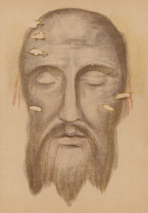 Likeness of Jesus Christ: From the Sacristy of St Peters (chromolitho)