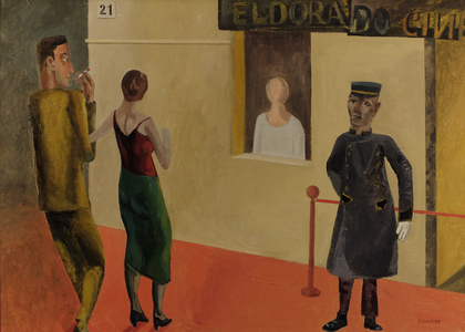 Cinema Eldorado, 2017 (oil on canvas)