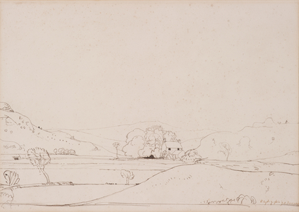 Rhyd-y–Fen, 1911 (pen & brown ink on paper)