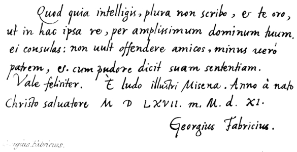 Georguis Fabricius (engraving)