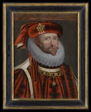 Portrait of Albert VII, Archduke of Austria, wearing the robes of the Order of the Golden Fleece (oil on canvas)