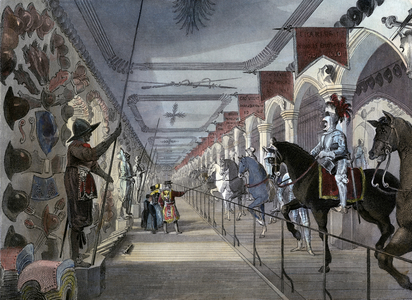 Tower of London, The Great Horse Armoury, 1841-1844 (engraving)