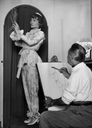 The Actress Daniele Delorme Pose For The Pinter Louistouchague, July 13, 1956 (b/w photo)