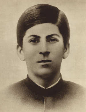 Joseph Stalin at the time of his graduation from Gori divinity school, Georgia, 1894 (b/w photo)