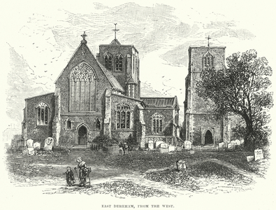 East Dereham, from the West (engraving)