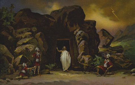 The Resurrection of Christ (colour litho)