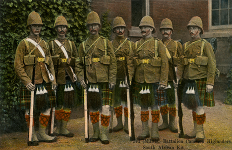3rd Batallion Highlanders in South African Kit