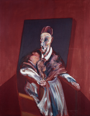 Seated Figure, 1960 (oil on canvas)
