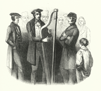 Pictures of Popular People: Street Musicians (engraving)
