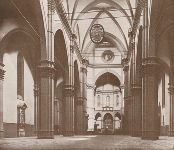 Firenze, Interno Del Duomo (b/w photo)