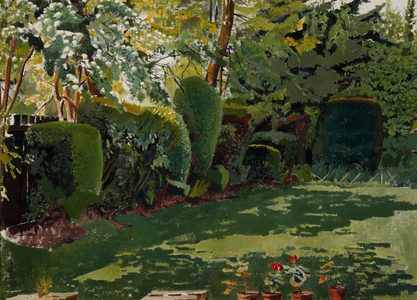 Redlands Road, Reading 1956 (Oil on canvas)