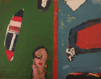 Idea for a Fish, 1957 (oil on canvas)