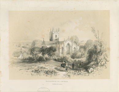 Handsworth Church: lithograph, nd [1806-1885] (print)