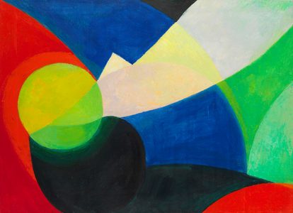Mouvement, 1960 (oil on canvas)