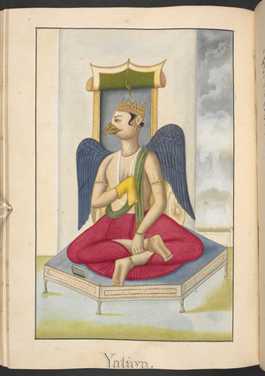 Jatayu, king of the Vultures, 1803-1804 (watercolour)