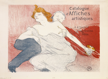 Debauche, Deuxieme Planche, 1896 (lithograph printed in colours on wove paper)