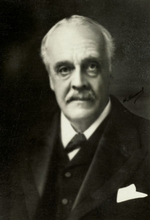 Portrait of Lord Arthur Balfour (photo)