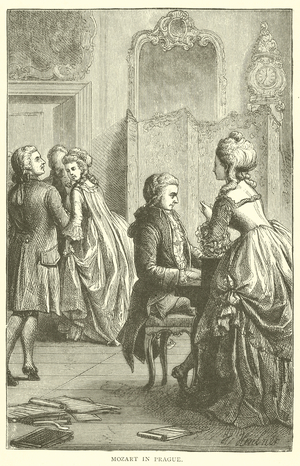 Mozart in Prague (engraving)