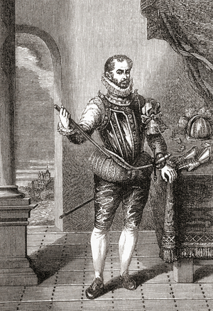 William I, Prince of Orange, from Ward and Lock's Illustrated History of the World, pub. c.1882