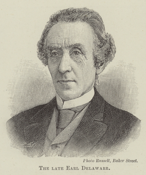 The late Earl Delawarr (engraving)