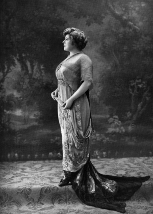 Jeanne Granier  as Clemence in "Madame", 1914 (b/w photo)
