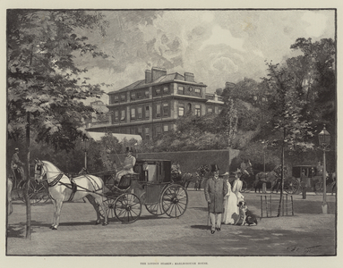 The London Season, Marlborough House (engraving)