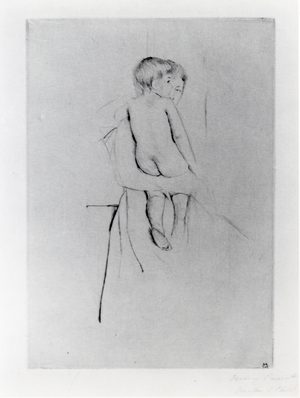 Baby's Back, 1889-90 (drypoint)