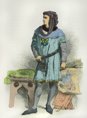 Portrait of Jacques Cœur (Engraving)