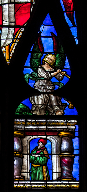 Sainte-Marie Cathedral, Auch, Gers, 2018 (stained glass window)