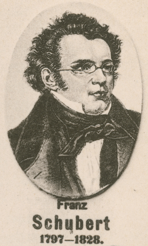 Franz Schubert (gravure)