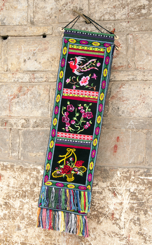 China: Tujia handicrafts for sale at the North Gate Tower, Fenghuang, Hunan Province