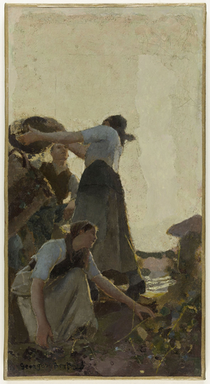 Sketch for the dining room of the Hôtel de Ville de Paris: La vendange, ca. 1893 (oil on canvas)