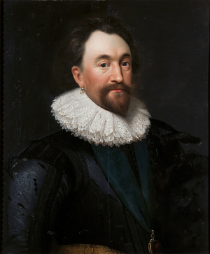 Portrait of William Herbert, 3rd Earl of Pembroke, c.1620-30 (oil on panel)